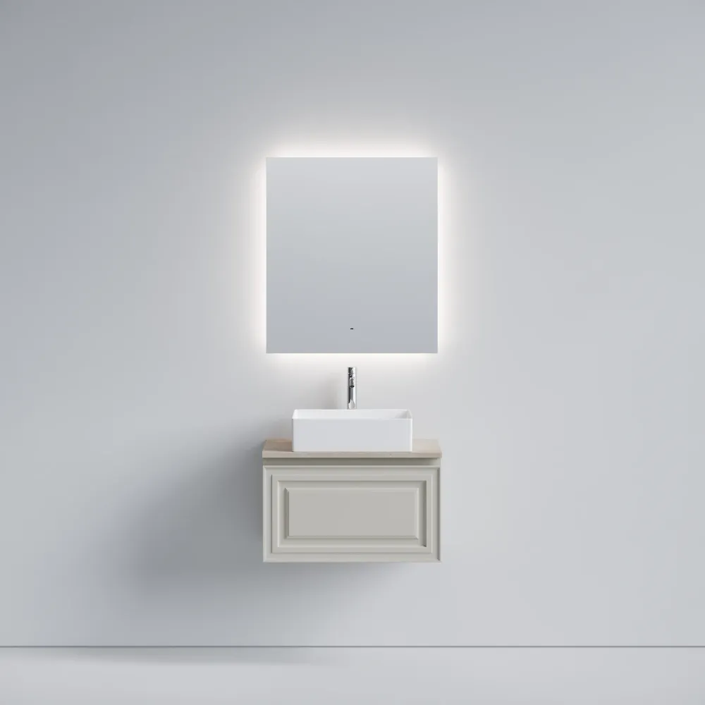 Тумба под столешницу Sancos Самая (Very) VR70CE 70x45x40 бежевый матовый (beige soft) — фото 8