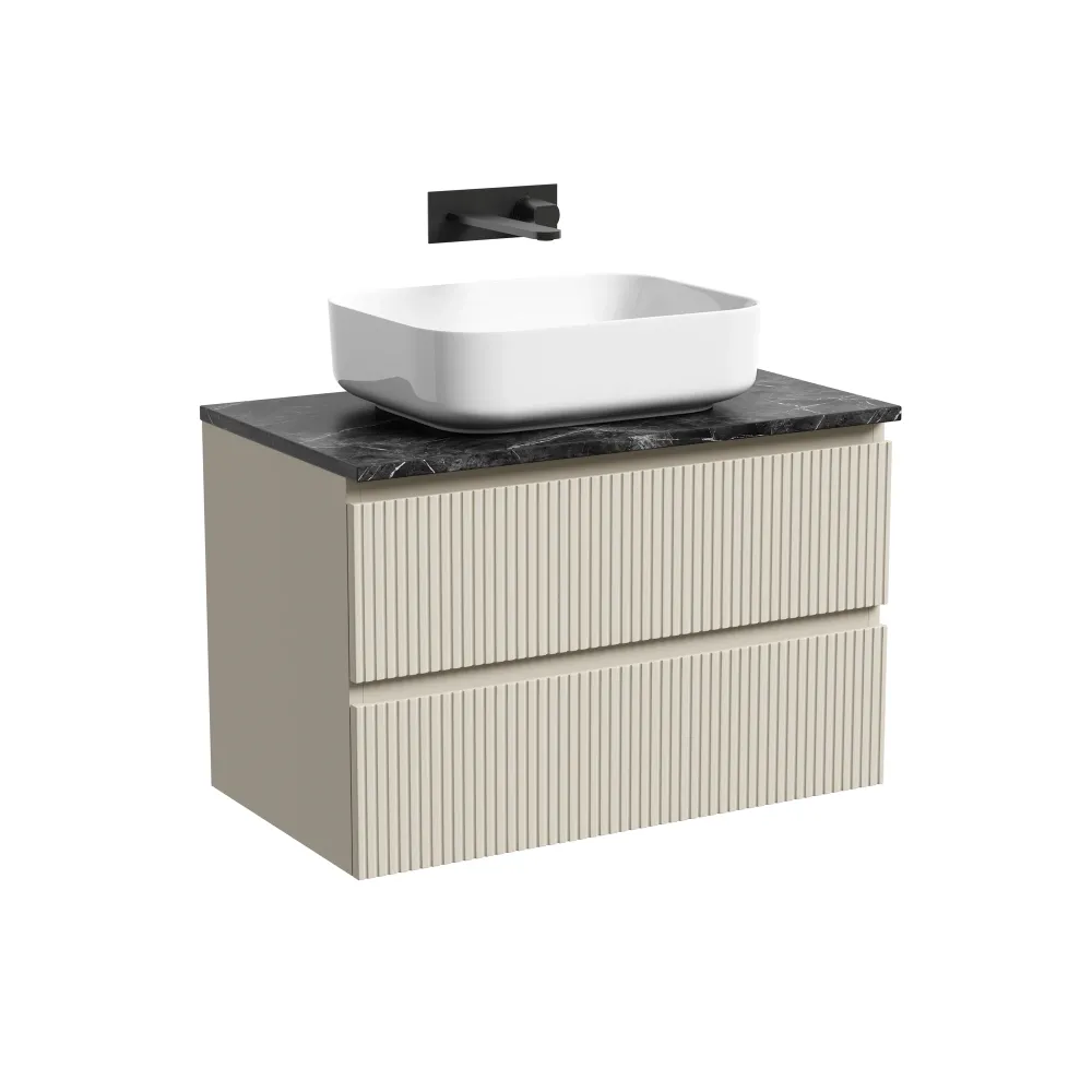 Тумба под столешницу Sancos Сноб T (Snob T) SNT80CE 80x45x50 бежевый матовый (beige soft) — фото 7