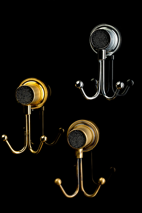 Крючок двойной ROYALE CRISTAL BR — фото 2