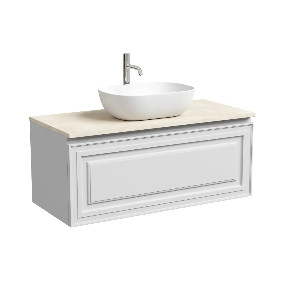 Тумба под столешницу Sancos Самая / Very VR100W 99,5x44,5x40,6 белый матовый / bianco — фото 13