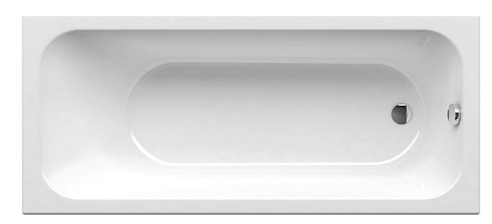 Ванна CHROME SLIM 170х75 белая