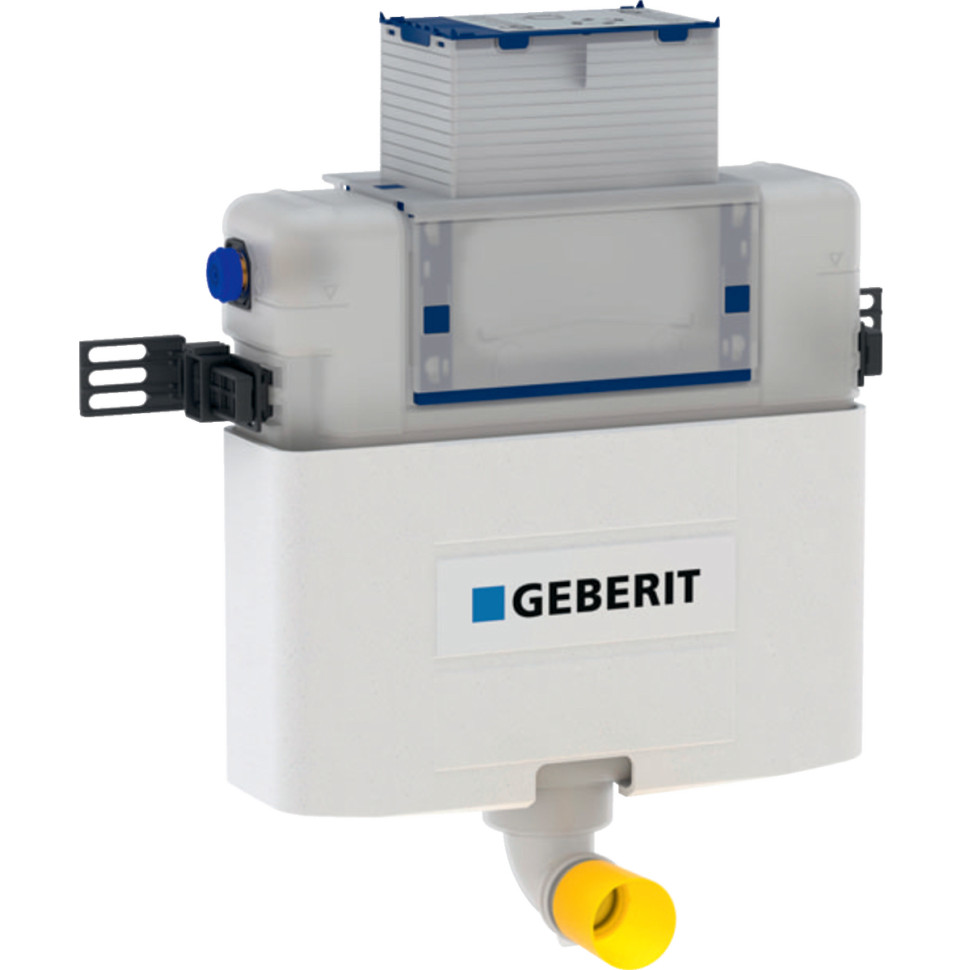 109.043.00.1 Смывной бачок скрытого монтажа Geberit Omega 12 см, 6/3 литра, монтажная высота 82 см