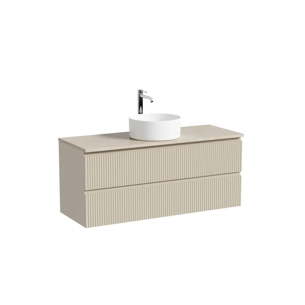 Тумба под столешницу Sancos Сноб Р (Snob R) SNR120CE 120x45x50 белый матовый (bianco) — фото 7
