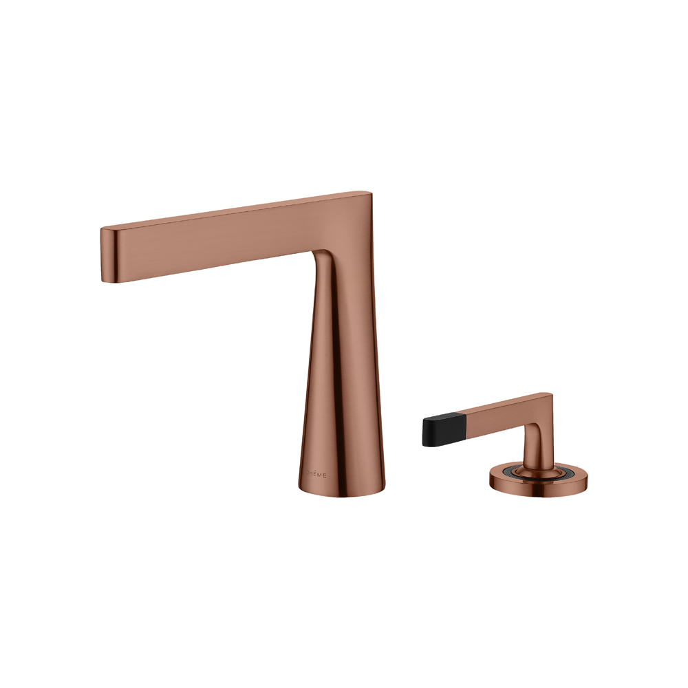 Смеситель Boheme Duo для раковины, 2х-позиционный COPPER BRUSHED
