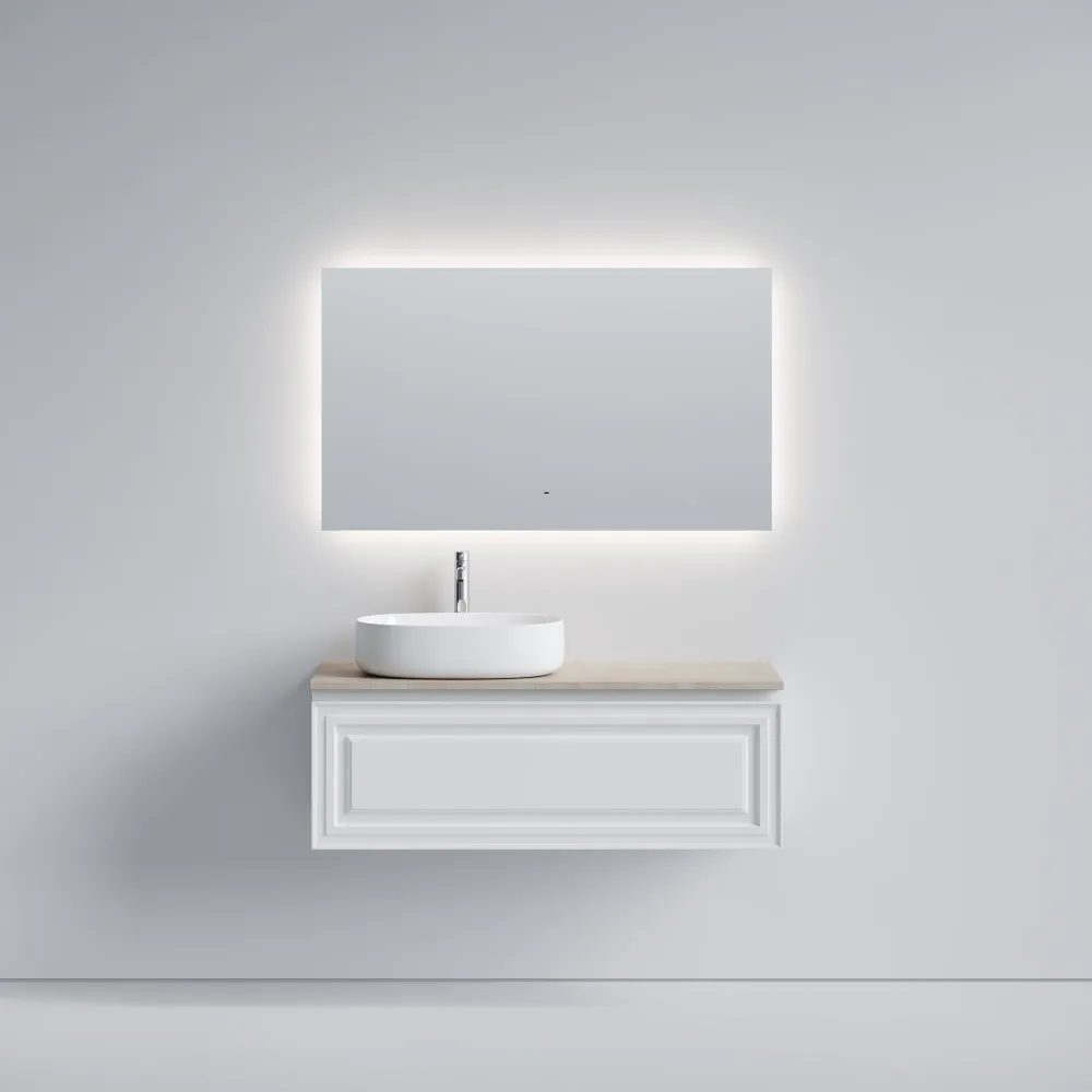 Тумба под столешницу Sancos Самая (Very) VR120LW 120x45x40 белый матовый (bianco) — фото 8