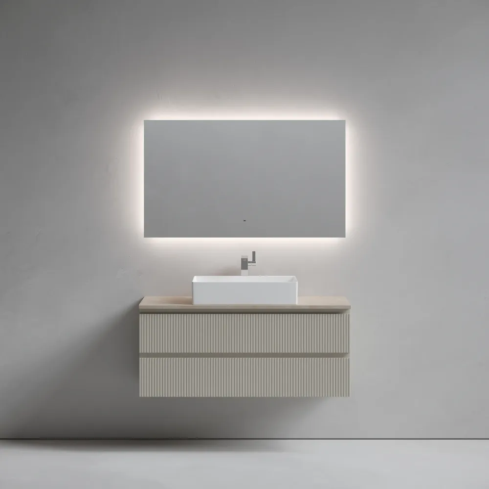 Тумба под столешницу Sancos Сноб T (Snob T) SNT120CE 120x45x50 бежевый матовый (beige soft) — фото 8